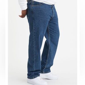 Levi's 505 Regular Blue Straight Jeans Classic Denim 36 X 29